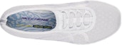 Shop (Women) Skechers Savvy Slip-On 'White Silver' 23028-WSL