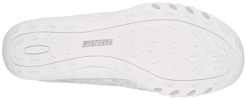 (Women) Skechers Savvy Slip-On 'White Silver' 23028-WSL Purchase (Women) Skechers Savvy Slip-On 'White Silver' 23028-WSL