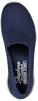 Lookbook (W) Skechers Seager-Rewrite "Slip-On Biru" 158104-NVY