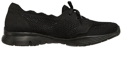 Order Skechers Seager - City Vibes 透氣耐磨 低幫休閒懶人鞋 女款 黑