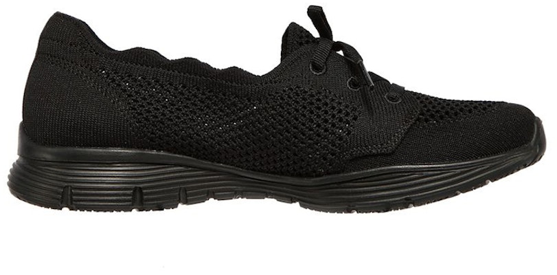 (Women) Skechers Seager - City Vibes 'Black' 158040-BBK Order (Women) Skechers Seager - City Vibes 'Black' 158040-BBK