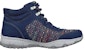 (W) Skechers Seager Hiker 'Art-Beat Blue' Biru 158238-NVMT