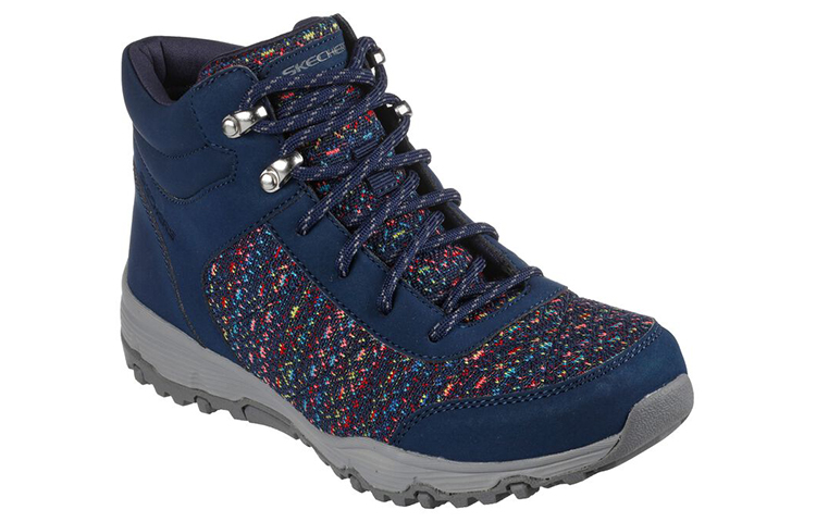 Lookbook (W) 斯凯奇 Seager Hiker '艺术脉动蓝' 158238-NVMT