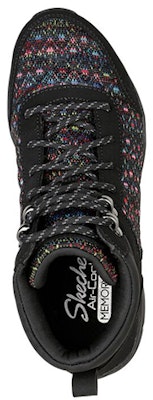 (Women) Skechers Seager Hiker 'Art Beat Black' 158238-BKMT Shop (Women) Skechers Seager Hiker 'Art Beat Black' 158238-BKMT