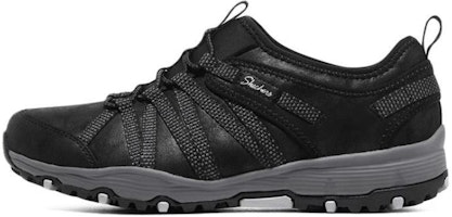 (Women) Skechers Seager Hiker 'Black Low-Top Casual' 158420-BLK (Women) Skechers Seager Hiker 'Black Low-Top Casual' 158420-BLK