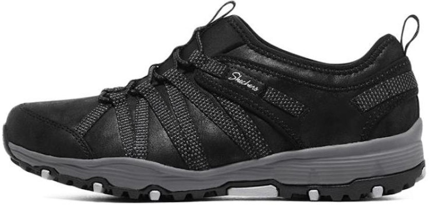 (Women) Skechers Seager Hiker 'Black Low-Top Casual' 158420-BLK Buy (Women) Skechers Seager Hiker 'Black Low-Top Casual' 158420-BLK
