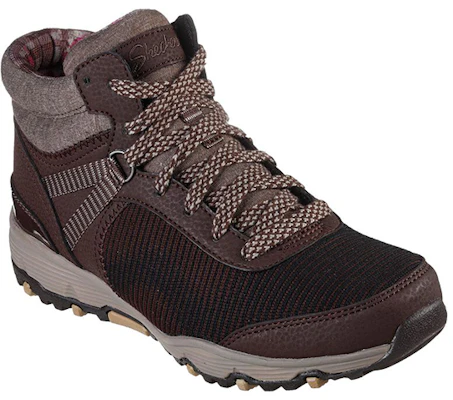 Skechers Seager Hiker - Coastin Free 防滑耐磨戶外鞋 女款 巧克力色 Lookbook Skechers Seager Hiker - Coastin Free 防滑耐磨戶外鞋 女款 巧克力色