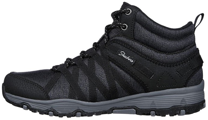 (Women) Skechers Seager Hiker 'Side to Side Black' 158591-BLK Buy (Women) Skechers Seager Hiker 'Side to Side Black' 158591-BLK