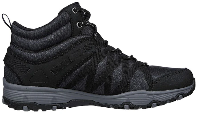 (W) 斯凯奇 Seager Hiker '黑色侧翻运动鞋' 158591-BLK Order (W) 斯凯奇 Seager Hiker '黑色侧翻运动鞋' 158591-BLK