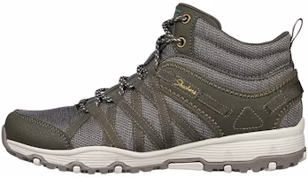 (Women) Skechers Seager Hiker 'Side to Side Charcoal Grey' 158591-OLV (Women) Skechers Seager Hiker 'Side to Side Charcoal Grey' 158591-OLV