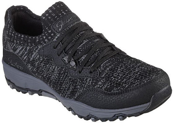 (W) Skechers Seager Hiker 'Sunny Dream Black' Hitam 158423-BKCC Lookbook (W) Skechers Seager Hiker 'Sunny Dream Black' Hitam 158423-BKCC
