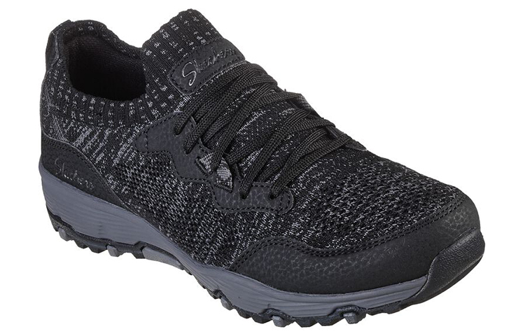 Lookbook (W) Skechers Seager Hiker 'Sunny Dream Hitam' 158423-BKCC
