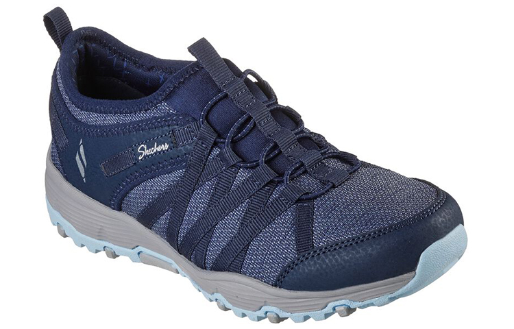 Lookbook (W) Skechers Seager Hiker 'Topanga Navy' Sepatu Hiking Pria 158236-NVY