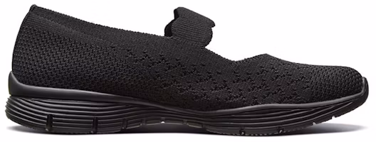 Order (W) Skechers Seager Zapatos Sin Cordones Negros 49622-BBK