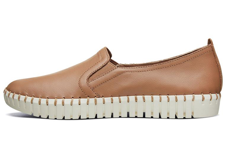 (Women) Skechers Sepulveda Blvd 'Brown Slip-On' 27053-TAN
