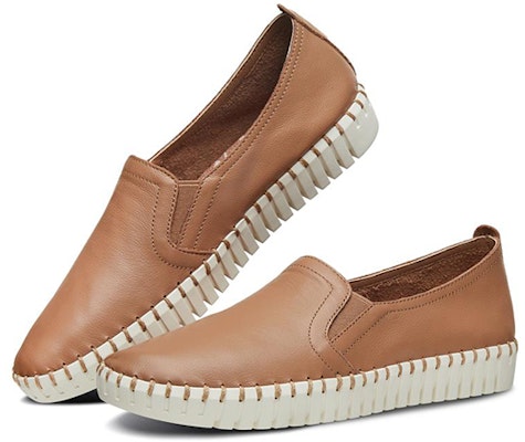 (W) Skechers Sepulveda Blvd 'Sepatu Santai Coklat' 27053-TAN Lookbook (W) Skechers Sepulveda Blvd 'Sepatu Santai Coklat' 27053-TAN