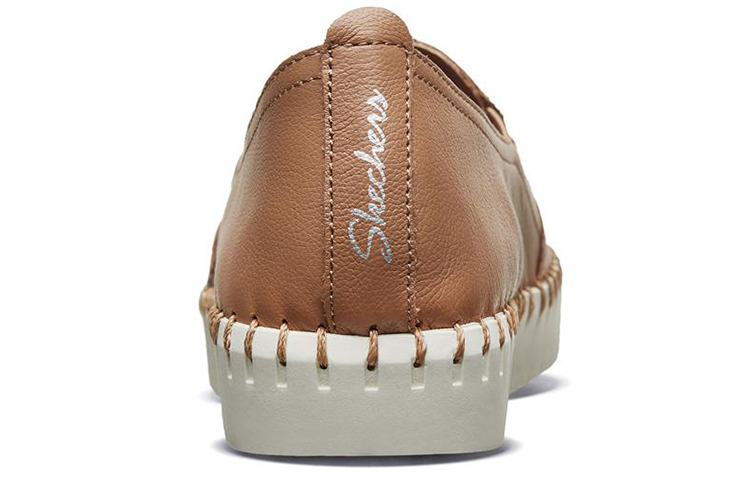 Shop (Women) Skechers Sepulveda Blvd 'Brown Slip-On' 27053-TAN
