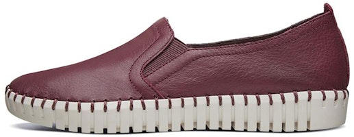 (Women) Skechers Sepulveda Blvd 'Burgundy Slip-On' 27053-BURG (Women) Skechers Sepulveda Blvd 'Burgundy Slip-On' 27053-BURG