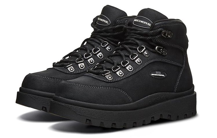 Lookbook (W) Skechers Shindigs 'Hitam Sepenuhnya' 48592-BBK