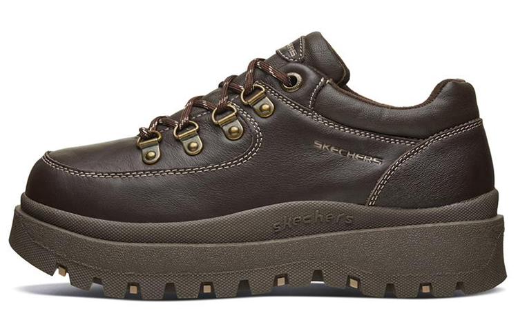 (Women) Skechers Shindigs 'Chocolate' 48584-CHOC