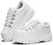 (W) Skechers Shindigs 'Kasut Kasual Fesyen Putih Platform' 48584-WHT