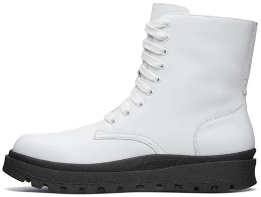 (W) スケッチャーズ シンディグス 白ブーツ (Sukecchaazu Shindiguzu Shiro Buutsu) 48594-WHT Buy (W) スケッチャーズ シンディグス 白ブーツ (Sukecchaazu Shindiguzu Shiro Buutsu) 48594-WHT