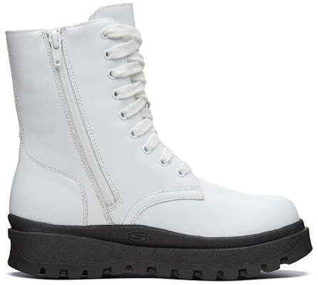 (W) スケッチャーズ シンディグス 白ブーツ (Sukecchaazu Shindiguzu Shiro Buutsu) 48594-WHT Order (W) スケッチャーズ シンディグス 白ブーツ (Sukecchaazu Shindiguzu Shiro Buutsu) 48594-WHT