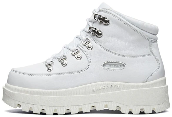 (W) (女性用)スケッチャーズ シンディグス「ホワイトファッションマーチンブーツ」48581-WHT 48581-WHT Buy (W) (女性用)スケッチャーズ シンディグス「ホワイトファッションマーチンブーツ」48581-WHT 48581-WHT