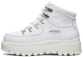 (Women) Skechers Shindigs 'White Fashion Martin Boots' 48581-WHT (Women) Skechers Shindigs 'White Fashion Martin Boots' 48581-WHT