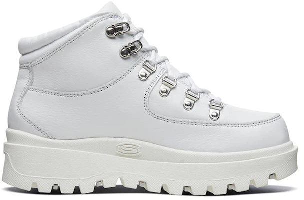 (W) (女性用)スケッチャーズ シンディグス「ホワイトファッションマーチンブーツ」48581-WHT 48581-WHT Order (W) (女性用)スケッチャーズ シンディグス「ホワイトファッションマーチンブーツ」48581-WHT 48581-WHT