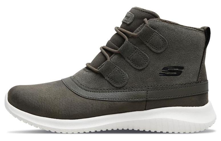 (Women) Skechers Short Boot 'Olive Green' 66666073-OLV