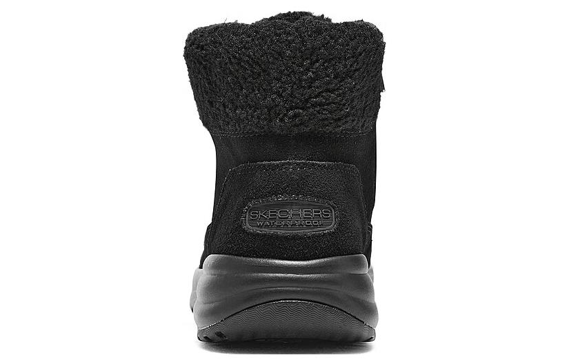 Lookbook (W) 스케쳐스 웜앤듀러블 숏부츠 (블랙) 144770-BBK