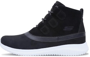 (Women) Skechers Short Boot 'Warm Anti-Slip Black' 66666073-BLK (Women) Skechers Short Boot 'Warm Anti-Slip Black' 66666073-BLK