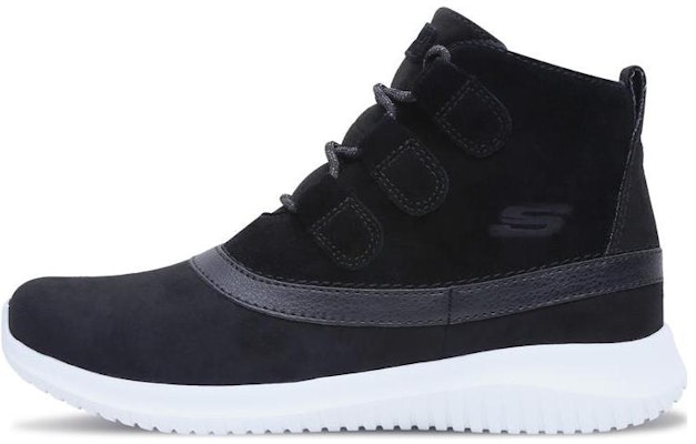(Women) Skechers Short Boot 'Warm Anti-Slip Black' 66666073-BLK Buy (Women) Skechers Short Boot 'Warm Anti-Slip Black' 66666073-BLK