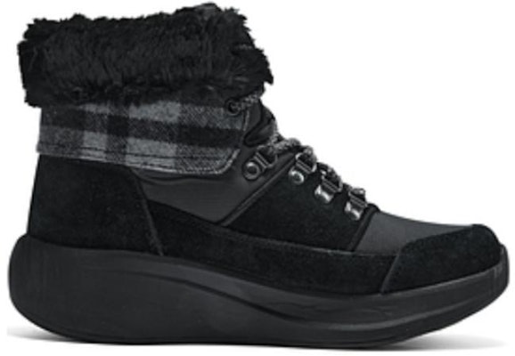 (Women) Skechers Short Snow Boots 'Warm Comfortable Black' 144672 Order (Women) Skechers Short Snow Boots 'Warm Comfortable Black' 144672