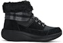 Order (Women) Skechers Short Snow Boots 'Warm Comfortable Black' 144672