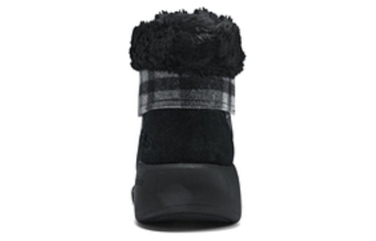 Shop (Women) Skechers Short Snow Boots 'Warm Comfortable Black' 144672