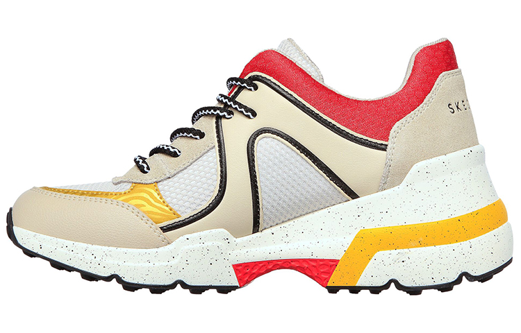 (W) Skechers Showcase 'On Display Beige'