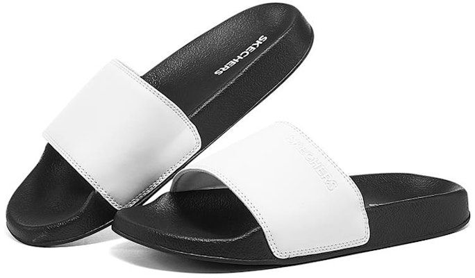 (W) Skechers Side Lines 2 'Hitam Putih' 8730044-BKW Lookbook (W) Skechers Side Lines 2 'Hitam Putih' 8730044-BKW