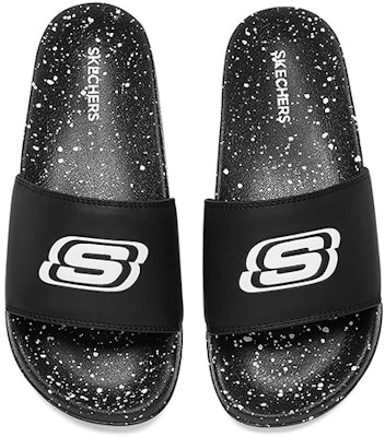 (W) スケッチャーズ サイドライン2 黒白 (Sukecchaazu Saidorain 2 Kuro Shiro) 8730047-BKW Shop (W) スケッチャーズ サイドライン2 黒白 (Sukecchaazu Saidorain 2 Kuro Shiro) 8730047-BKW