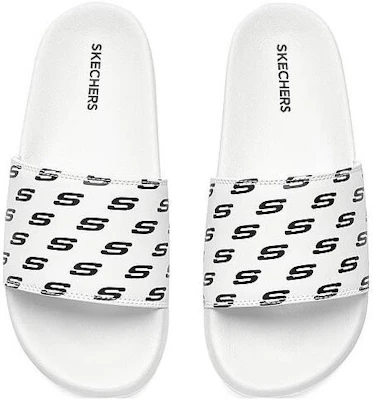 (W) Skechers 线条 2 黑白拖鞋 8730085-WBK Purchase (W) Skechers 线条 2 黑白拖鞋 8730085-WBK