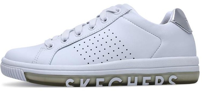 (W) スケッチャーズ サイドストリート 白/銀 (Sukecchaazu Saidosutoriito Shiro/Gin) 73630-WSL Buy (W) スケッチャーズ サイドストリート 白/銀 (Sukecchaazu Saidosutoriito Shiro/Gin) 73630-WSL