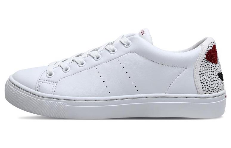 (Women) Skechers Side Street 'White Low Top' 73547-WHT