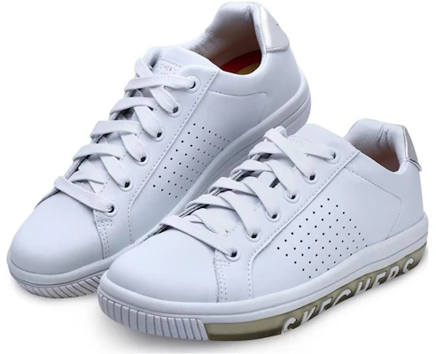 (W) Skechers Side Street ''Bianco Argento'' 73630-WSL Lookbook (W) Skechers Side Street ''Bianco Argento'' 73630-WSL