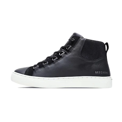 (W) Skechers Side Street High 'Black'
