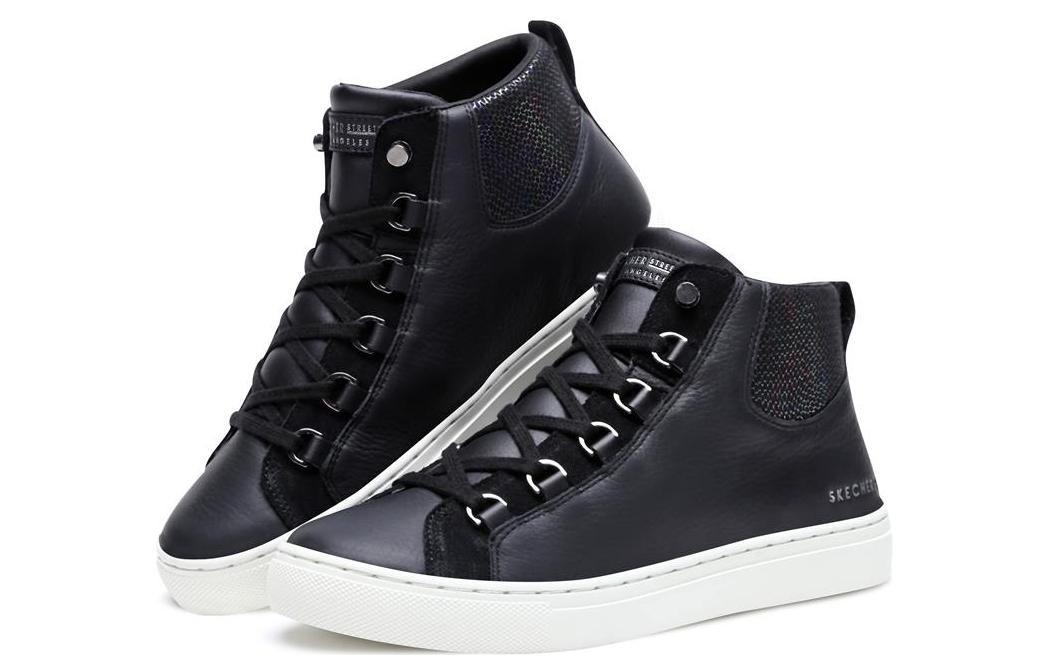 Lookbook (W) Skechers Side Street High 'Negro' 73581-BLK