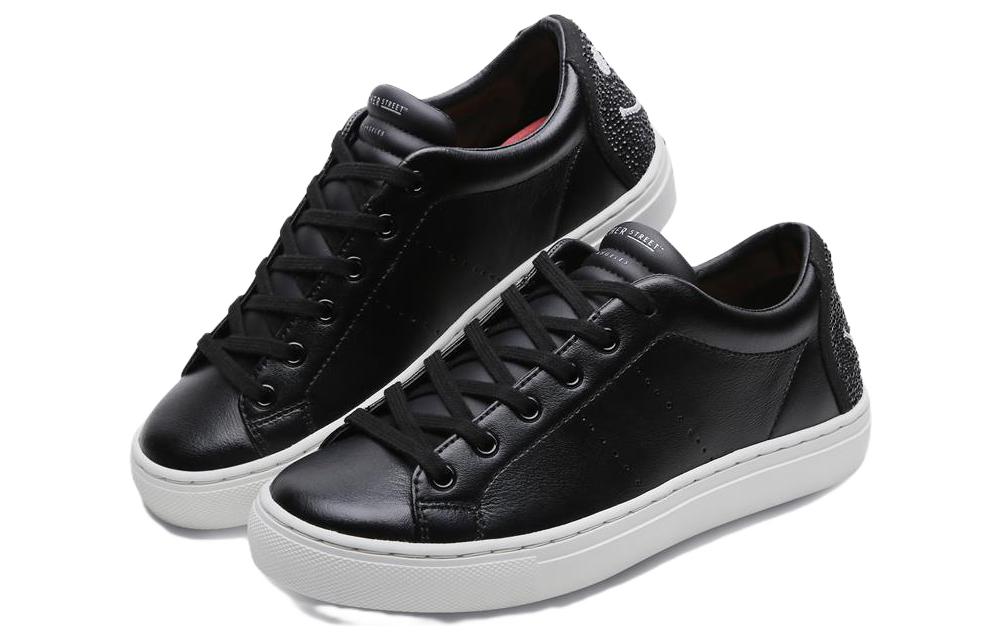 Lookbook (W) Skechers Side Street Low "Negro" 73537-BLK