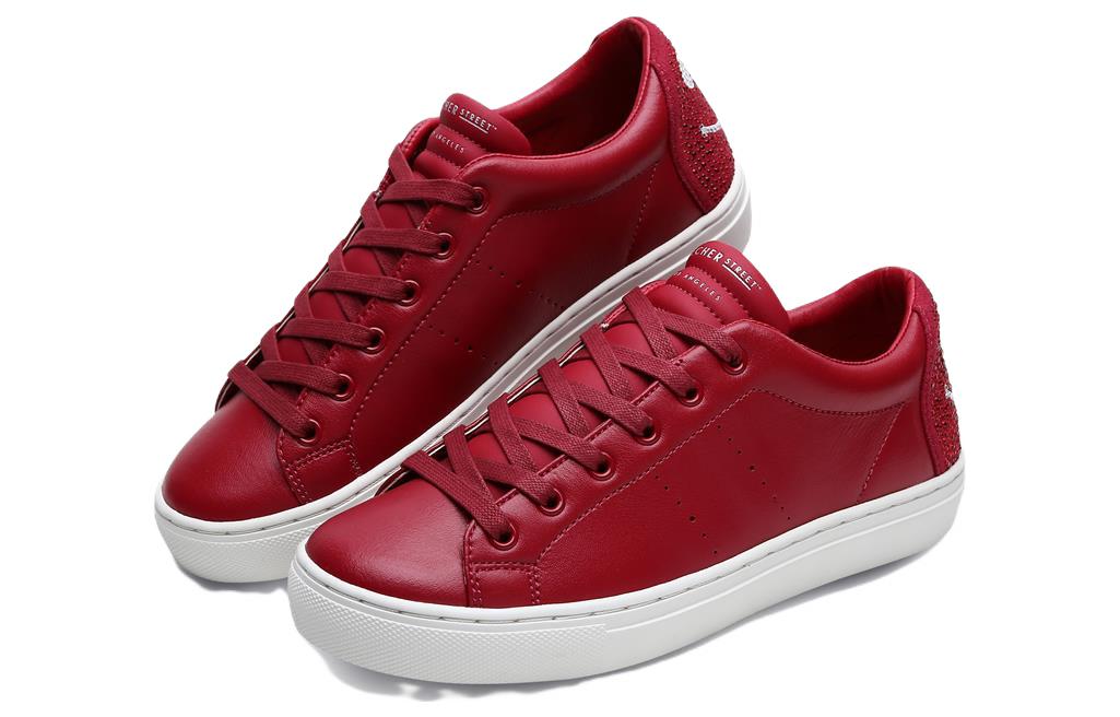 Lookbook (W) Skechers Side Street Baja Antideslizante 'Rojo' 73537-RED