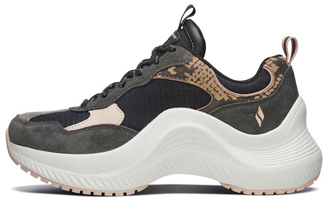 (Women) Skechers Sierra Low 'Black Brown' 13440-BKTN Buy (Women) Skechers Sierra Low 'Black Brown' 13440-BKTN