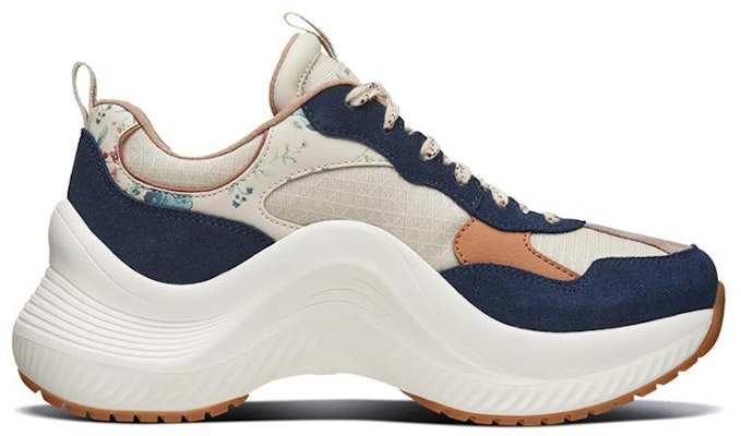 (Women) Skechers Sierra Low 'Blue Brown' 13440-NVTN Order (Women) Skechers Sierra Low 'Blue Brown' 13440-NVTN